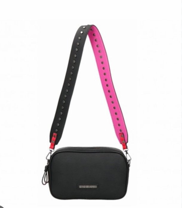 Superbe sac bandoulière noir Pepe Jeans en cuir noir Prix30€, Bijoux, Sacs & Beauté, Enlèvement, Comme neuf, Noir, Cuir