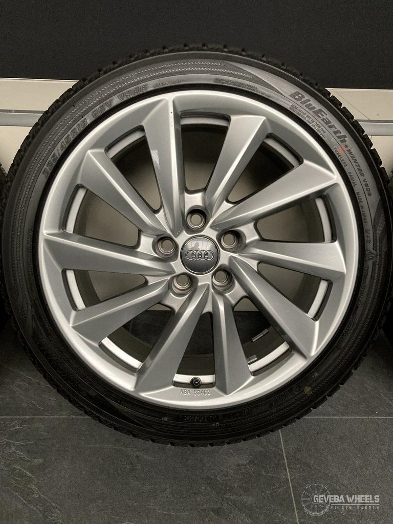 18” Audi A5 / S5 sport velgen + winterbanden 5x112 225/45/18, Pneus et Jantes, Pneus hiver, Véhicule de tourisme, -