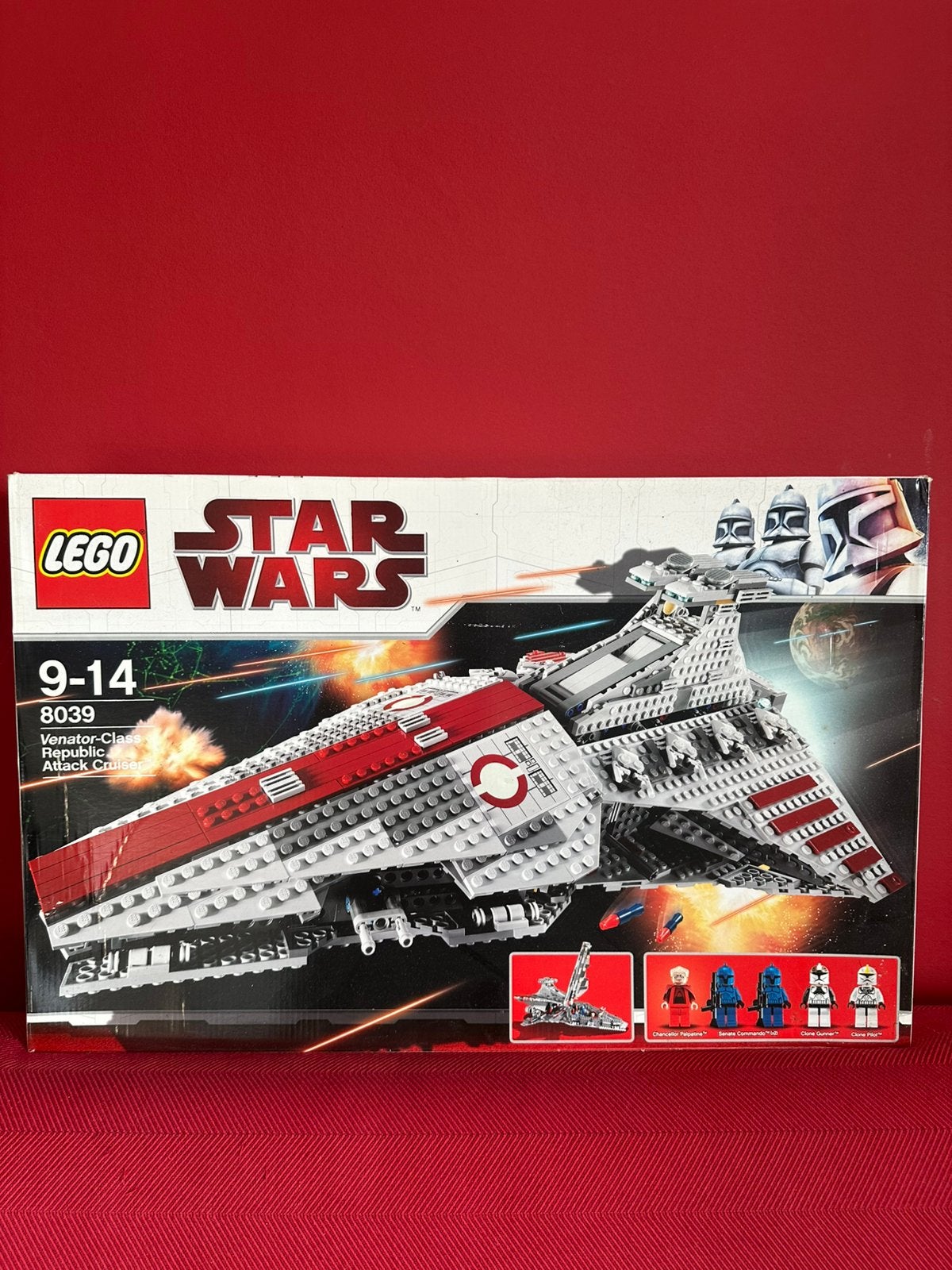 LEGO Star Wars 8039 – Venator-Class Republic Cruiser (2009), Kinderen en Baby's, Speelgoed | Duplo en Lego, Ophalen of Verzenden