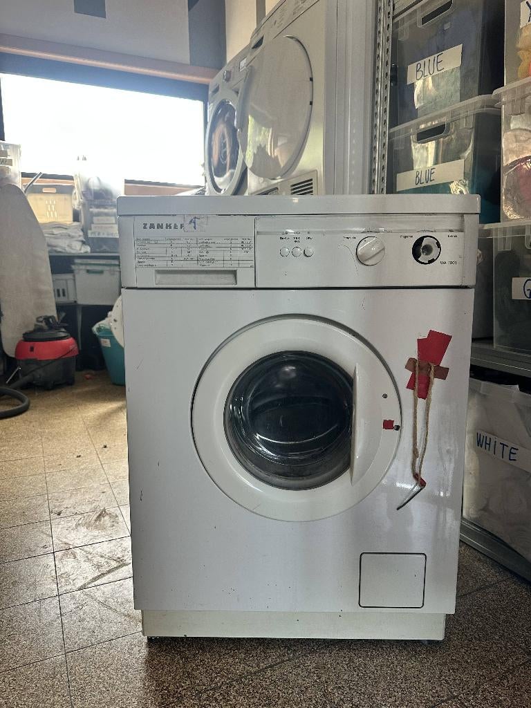 Wasmachine Zanker, Elektronische apparatuur, Ophalen, Gebruikt, 4 tot 6 kg, Voorlader