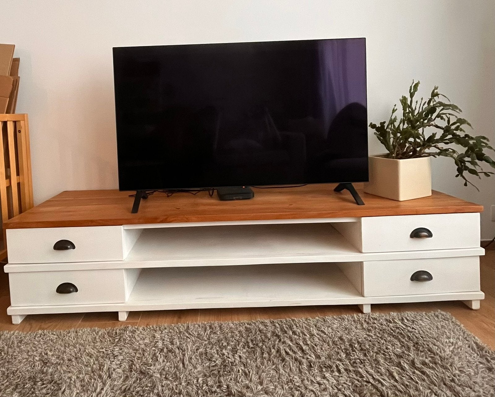 Meuble TV, Maison & Meubles, Moins de 100 cm, 150 à 200 cm, Enlèvement, Utilisé
