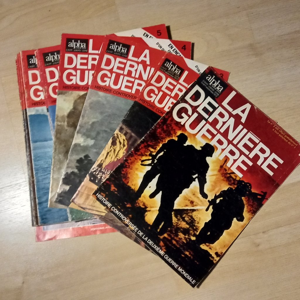 LA DERNIERE GUERRE 16 REVUES, Livres, Journaux & Revues, Enlèvement ou Envoi