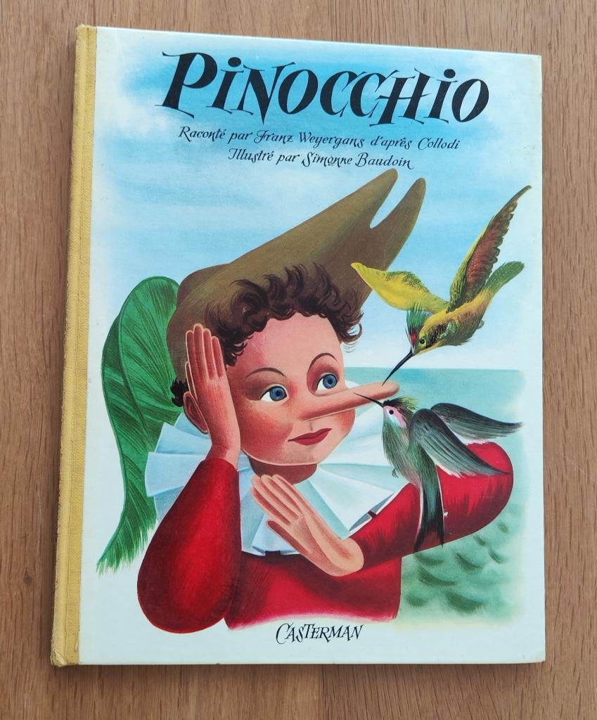 Pinocchio, éditions Casterman, 1954, Enlèvement, Utilisé