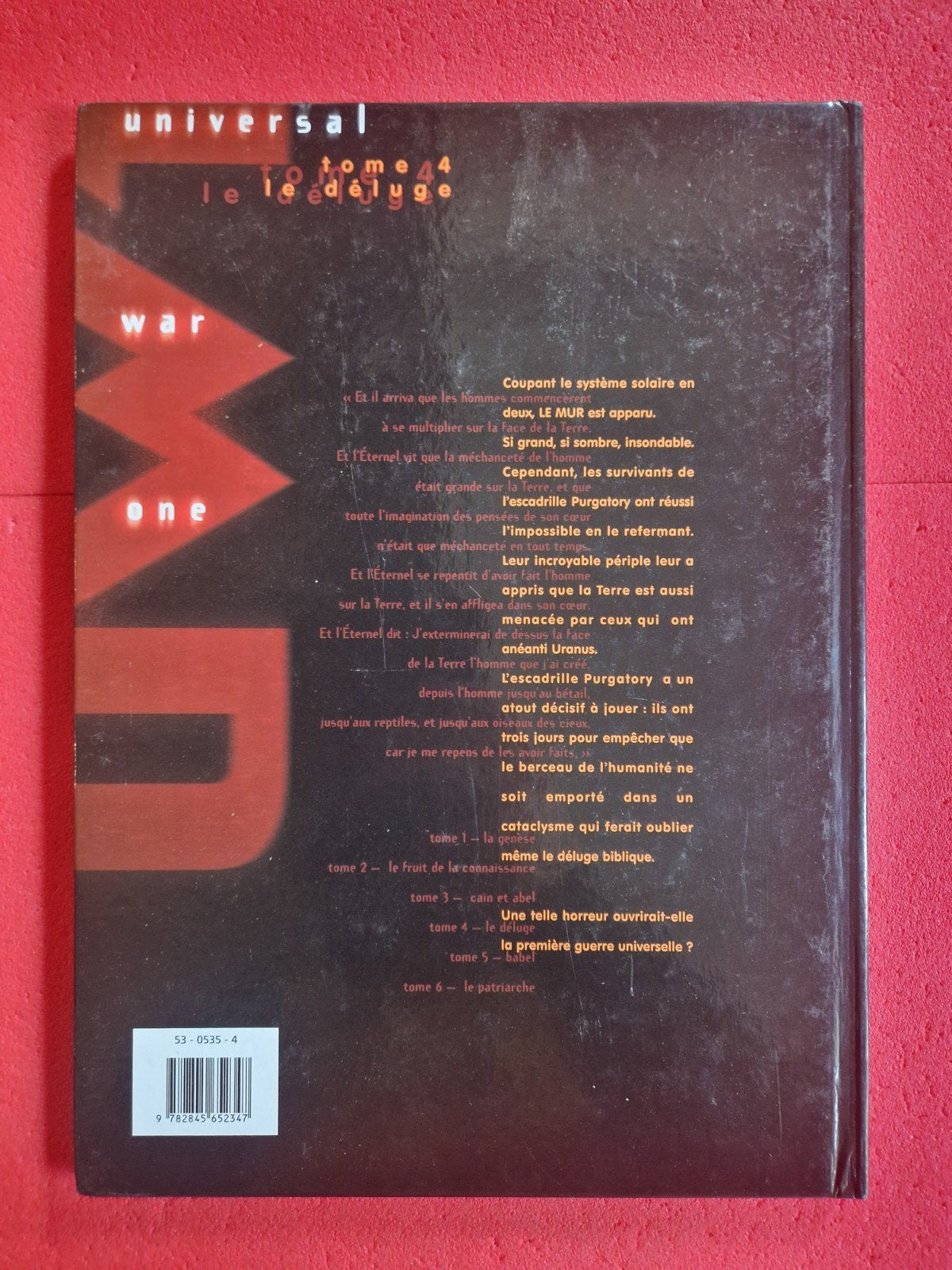 bd universal war one 4,EO, Livres, Enlèvement ou Envoi