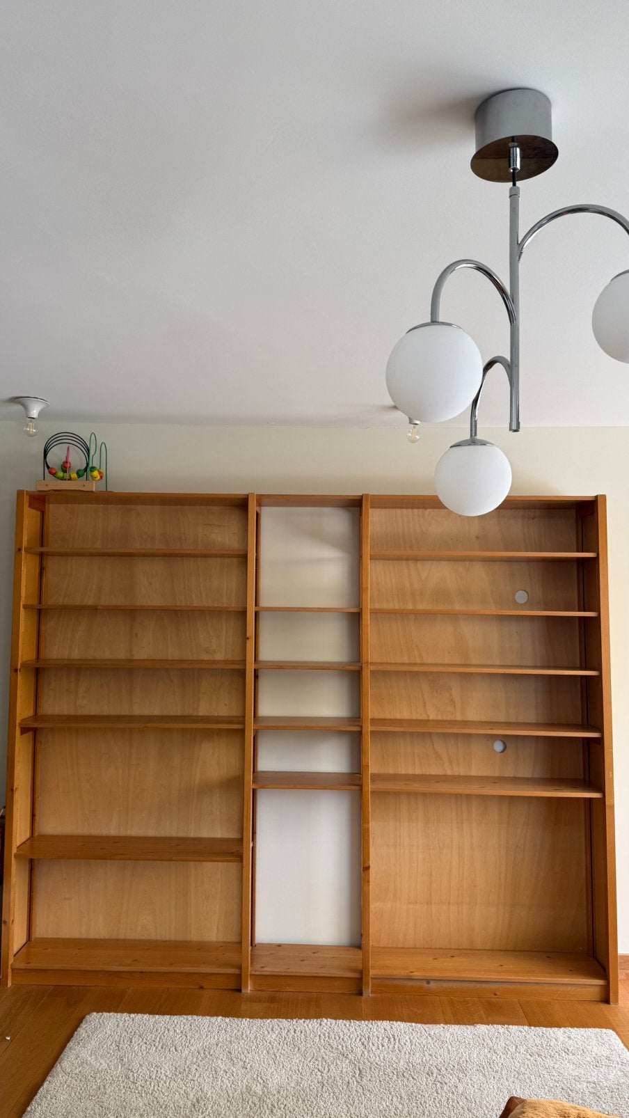 Lundia eiken boekenkast, Ophalen, 250 tot 300 cm, Gebruikt, 200 cm of meer