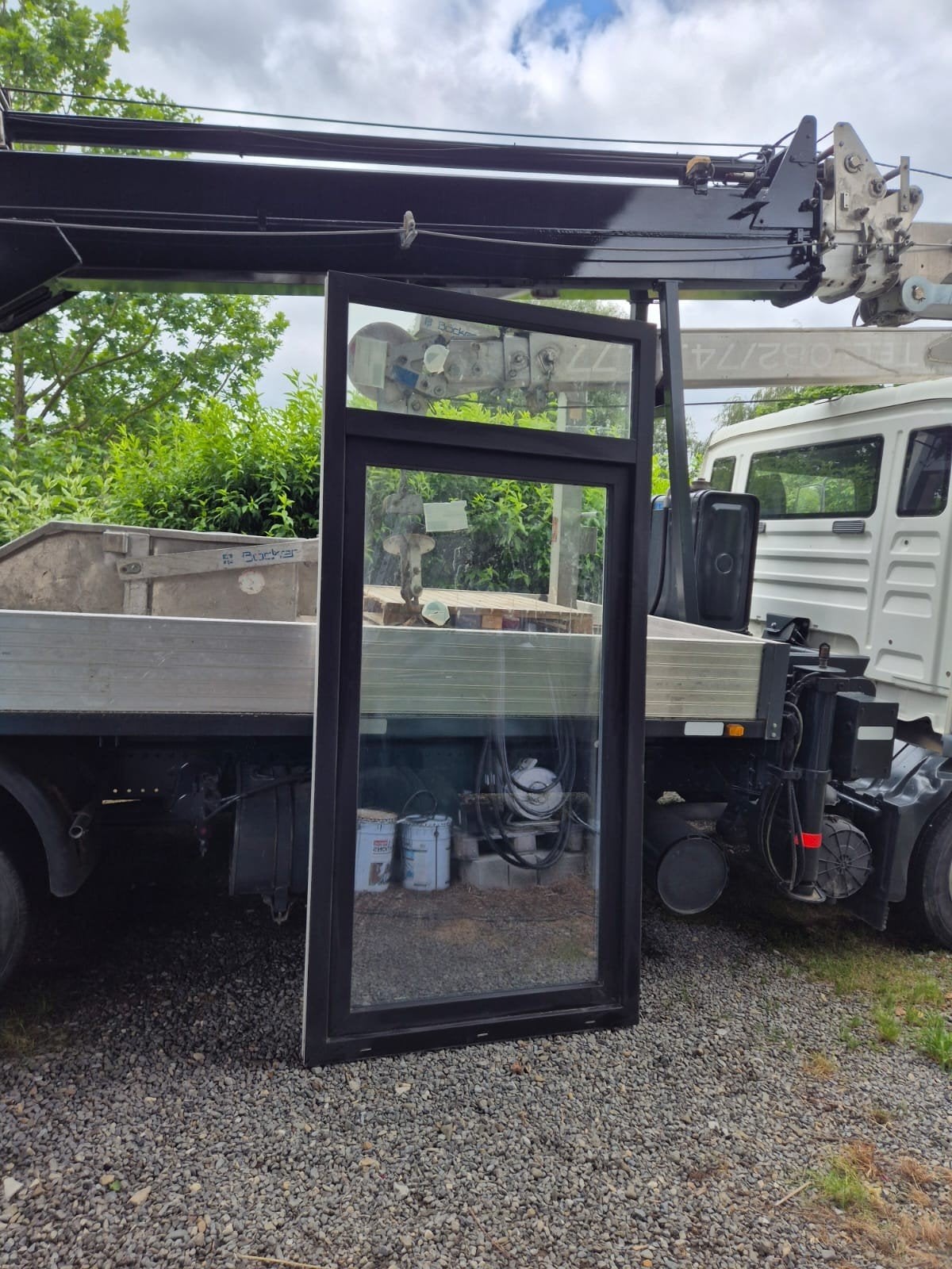 Nieuw shuco ultimat zwart pvc-chassis.