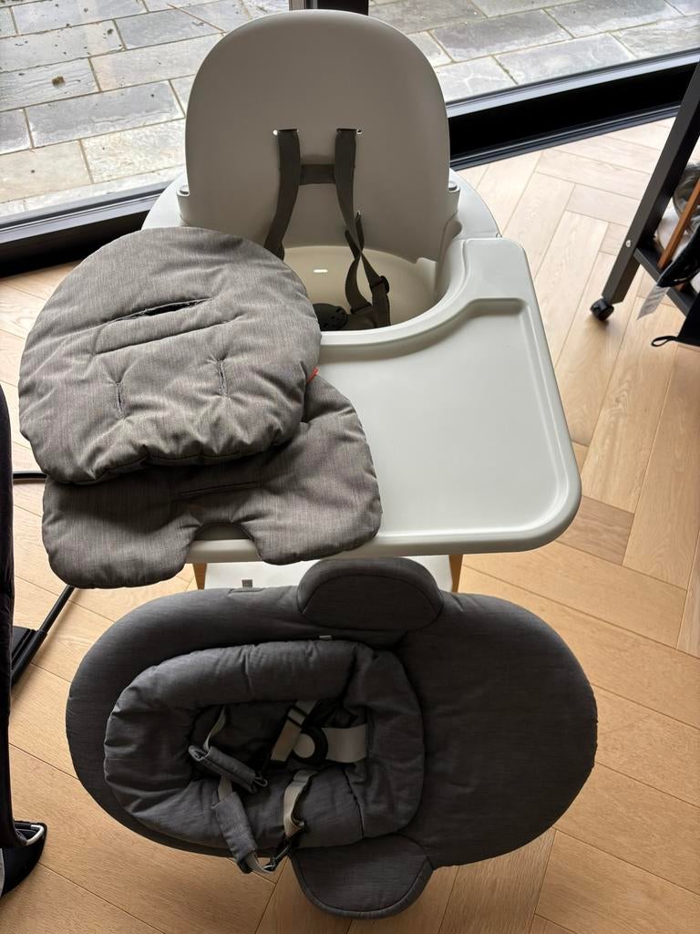 Volledige set Stokke steps, Ophalen, Zo goed als nieuw