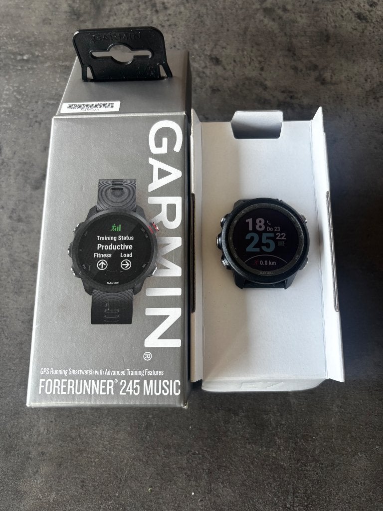 Garmin Forerunner 245 music, Bijoux, Sacs & Beauté, Montres de sport, Enlèvement, Utilisé, Noir, Garmin forerunner 245m