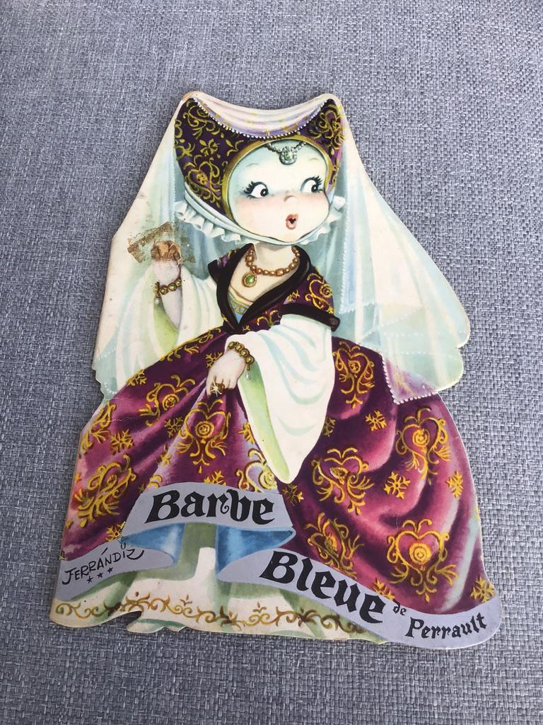 Livre ancien pour enfants 1970 Barbe Bleue de Perrault, Enlèvement ou Envoi