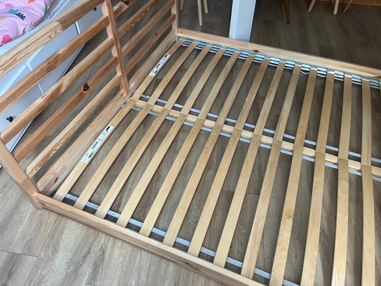 Ikea tarva 160x200 zonder poten, Huis en Inrichting, Ophalen, Gebruikt, 200 cm, 160 cm
