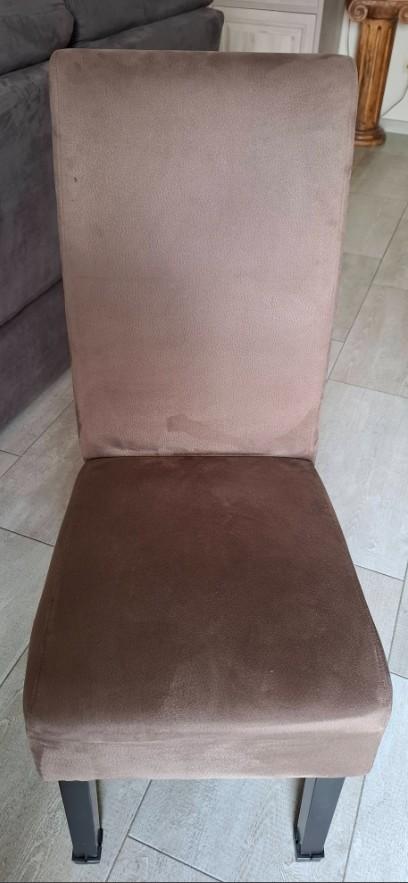 6 Eettafel stoelen (€100), Ophalen, Bruin, Vijf, Zes of meer stoelen, Overige materialen