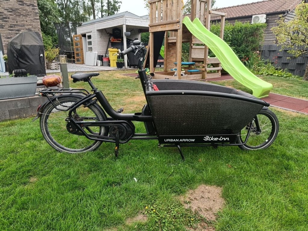 Urban Arrow Family Cargo Line (2021/5000km) incl. acc., Fietsen en Brommers, Gebruikt, 3 kinderen, Elektrisch, Schijfrem