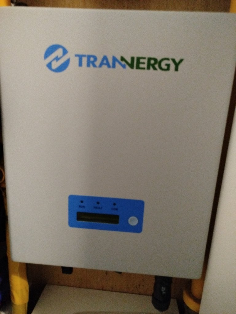 Omvormer trannergy 3000TL, Ophalen, Zo goed als nieuw, 200 wattpiek of meer