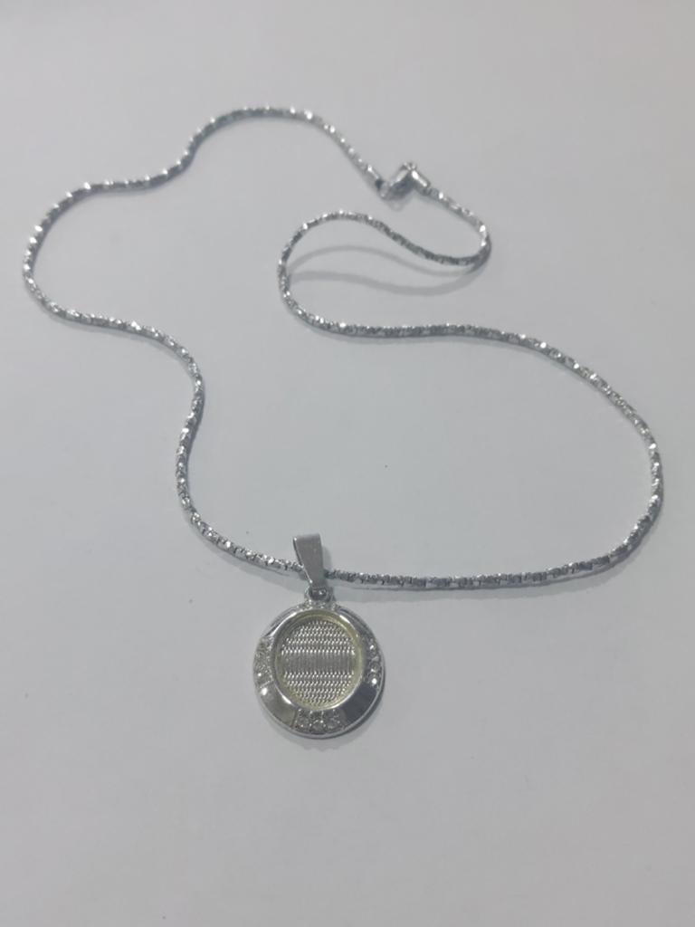 Zilver Ketting, Handtassen en Accessoires, Kettingen, Ophalen of Verzenden, Zilver, Zilver