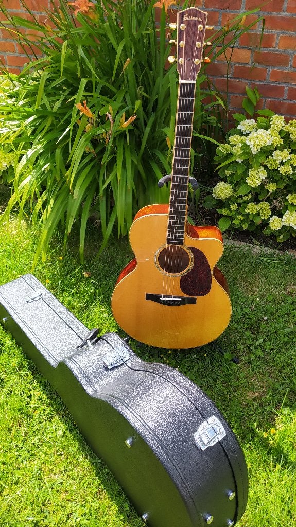 Folk gitaar Eastman AC630CE, Muziek en Instrumenten, Ophalen, Zo goed als nieuw, Western- of Steelstringgitaar