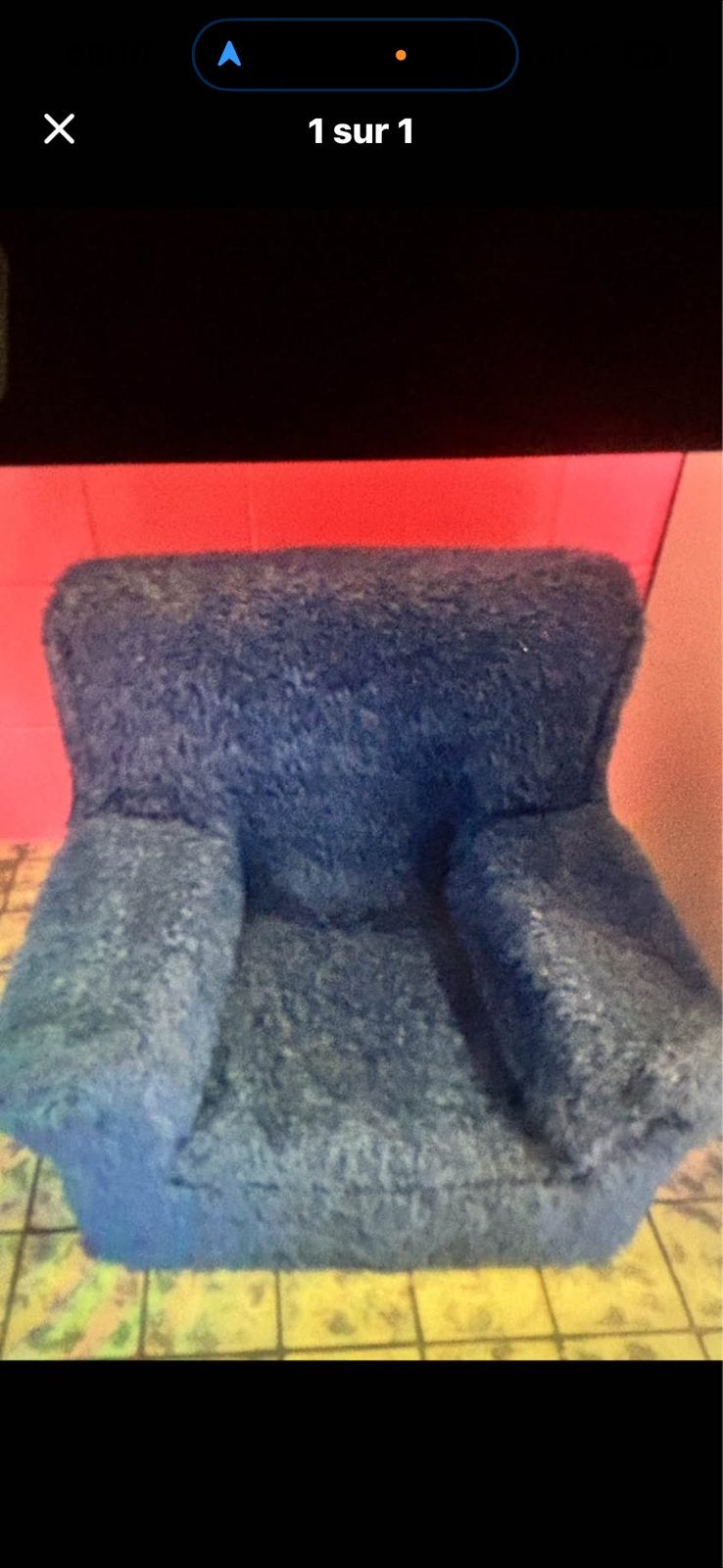 Fauteuil enfant, Maison & Meubles, Enlèvement ou Envoi, Comme neuf