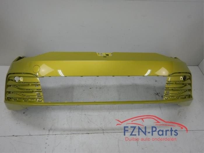 VW Golf 8 Voorbumper 6PDC Lime Yellow, Enlèvement ou Envoi, Utilisé, Avant, Pare-chocs