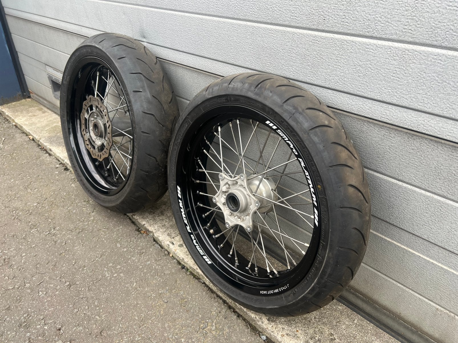 Ktm Exc Supermoto Wielen • Sm-Pro • Bridgestone •, Motos, Entreprise, SuperMoto