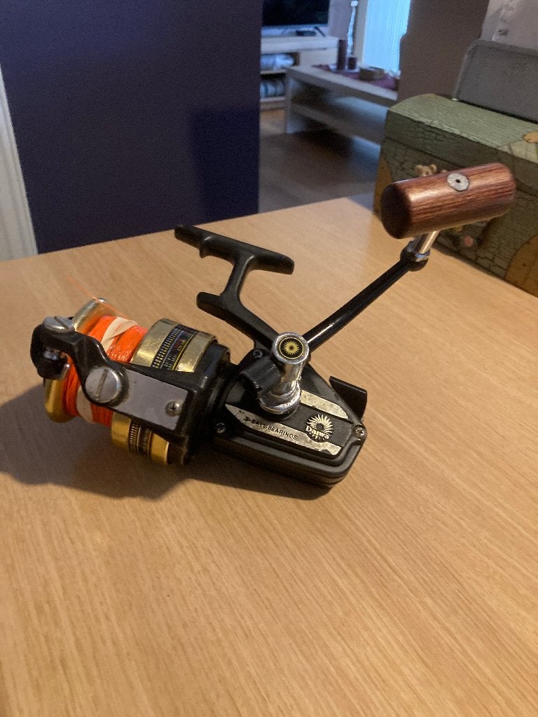 Daiwa Bg 90 en Daiwa Gs 9, Enlèvement ou Envoi, Utilisé, Moulinet