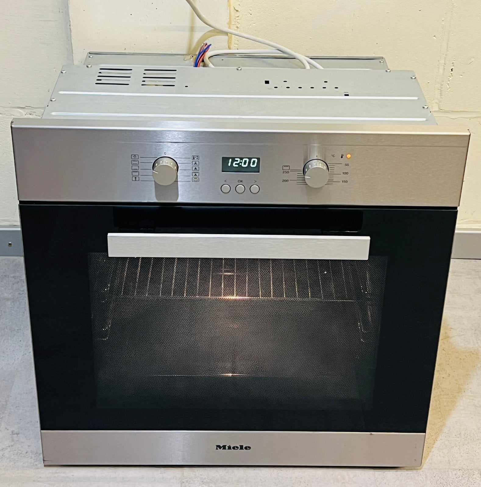 Miele inbouw oven – RVS – Uitstekende staat!, Ophalen, Oven, Zo goed als nieuw, Inbouw
