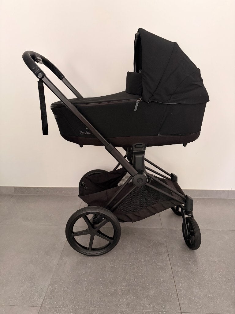 Kinderwagen Cybex Priam Platinum (nieuwprijs €1449,85), Kinderen en Baby's, Zo goed als nieuw, Met reiswieg, Ophalen, Kinderwagen