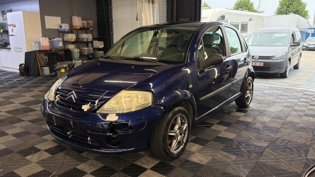 Citroën c3 bj2003 benzine manueel eur3, Auto's, Blauw, Bedrijf, Handgeschakeld, Stadsauto