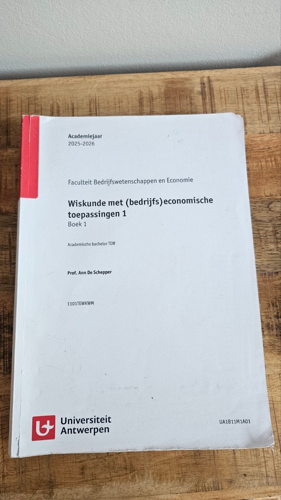 Wiskunde met (bedrijfs)economische toepassingen 1, boek 1, Boeken, Ophalen