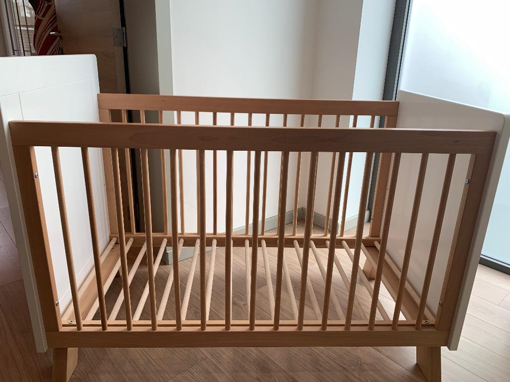Bopita babybed & Aerosleep matras, Ophalen, Zo goed als nieuw, Matras