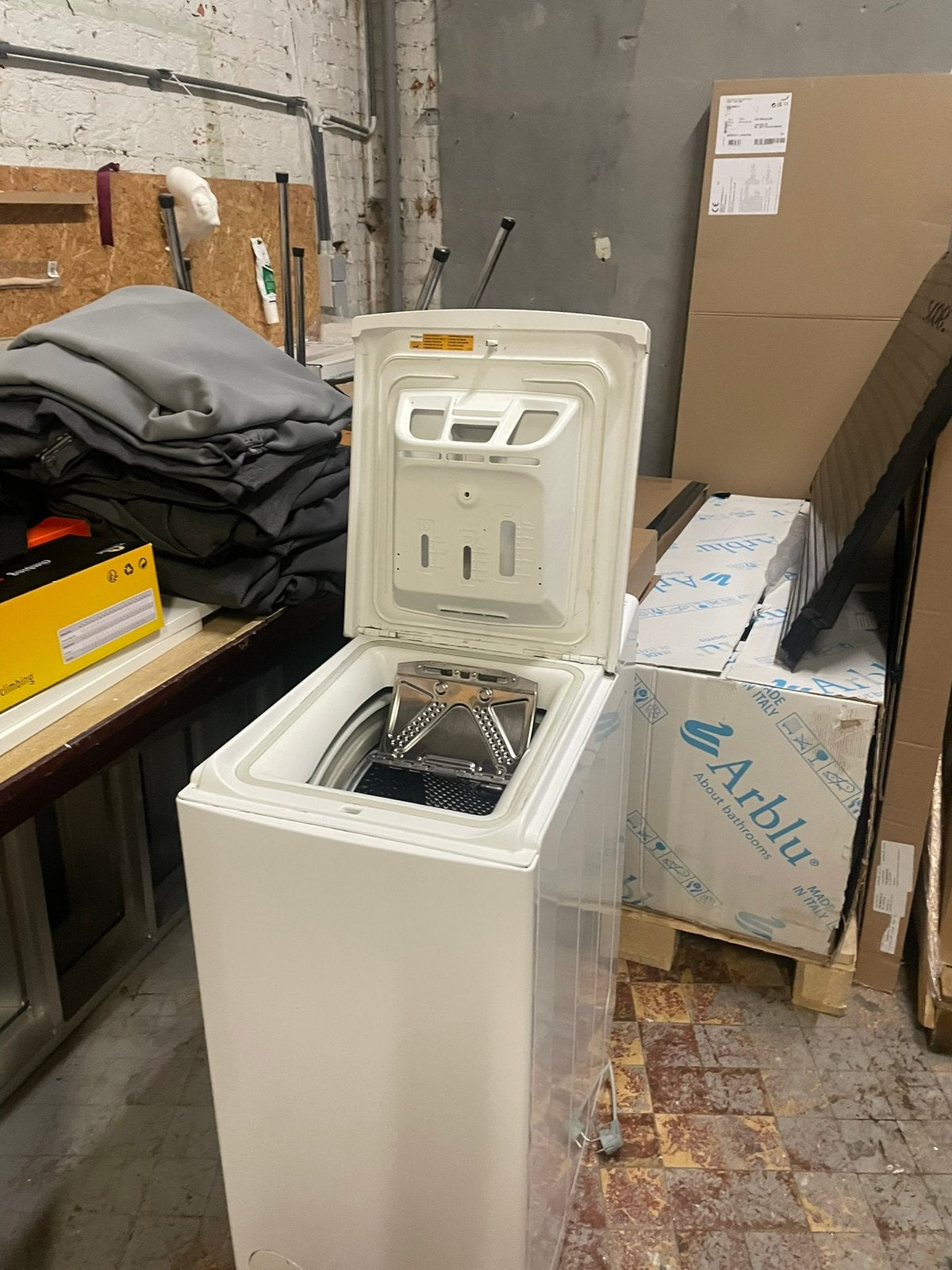 Wasmachine whirlpool (3j. Oud), 1200 à 1600 tours, 6 à 8 kg, Classe énergétique A ou plus économe, Enlèvement