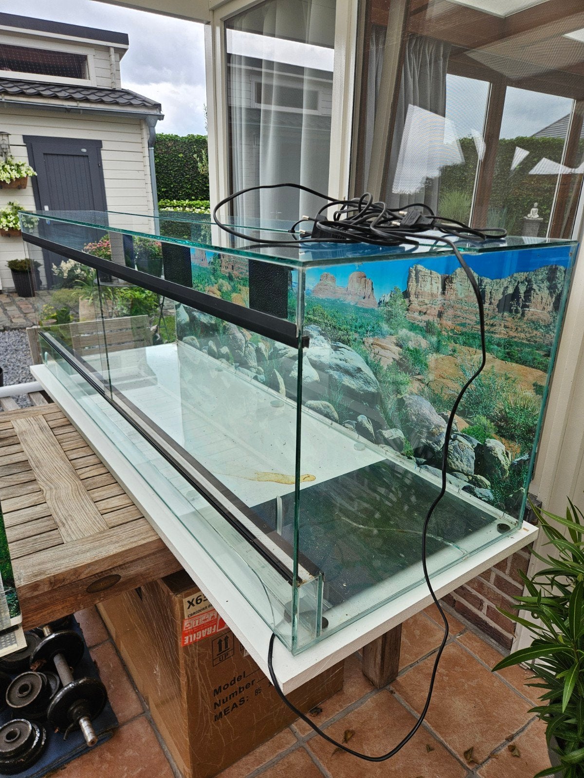 Terrarium 150x50x50, Animaux & Accessoires, Reptiles & Amphibiens | Accessoires, Enlèvement