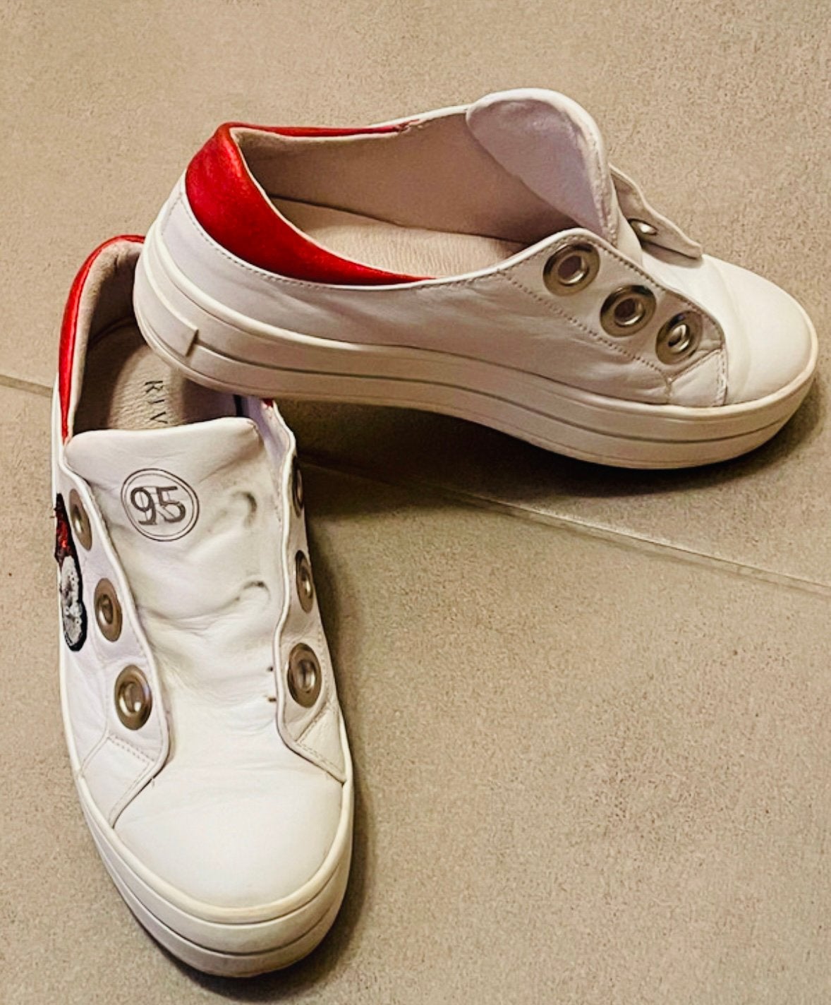 Basket River Woods, Vêtements | Femmes, Chaussures, Sneakers et Baskets, Enlèvement, Porté, Blanc