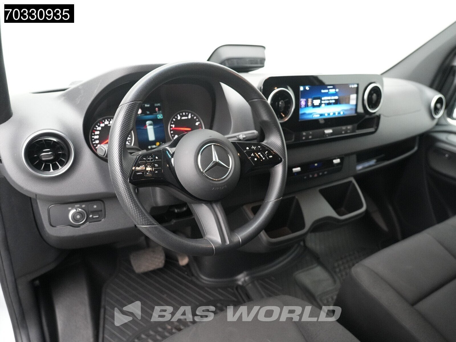 Mercedes Sprinter 317 CDI Automaat L3H2 LED AC/Climate 10"MB, Automaat, Stof, Gebruikt, Euro 6