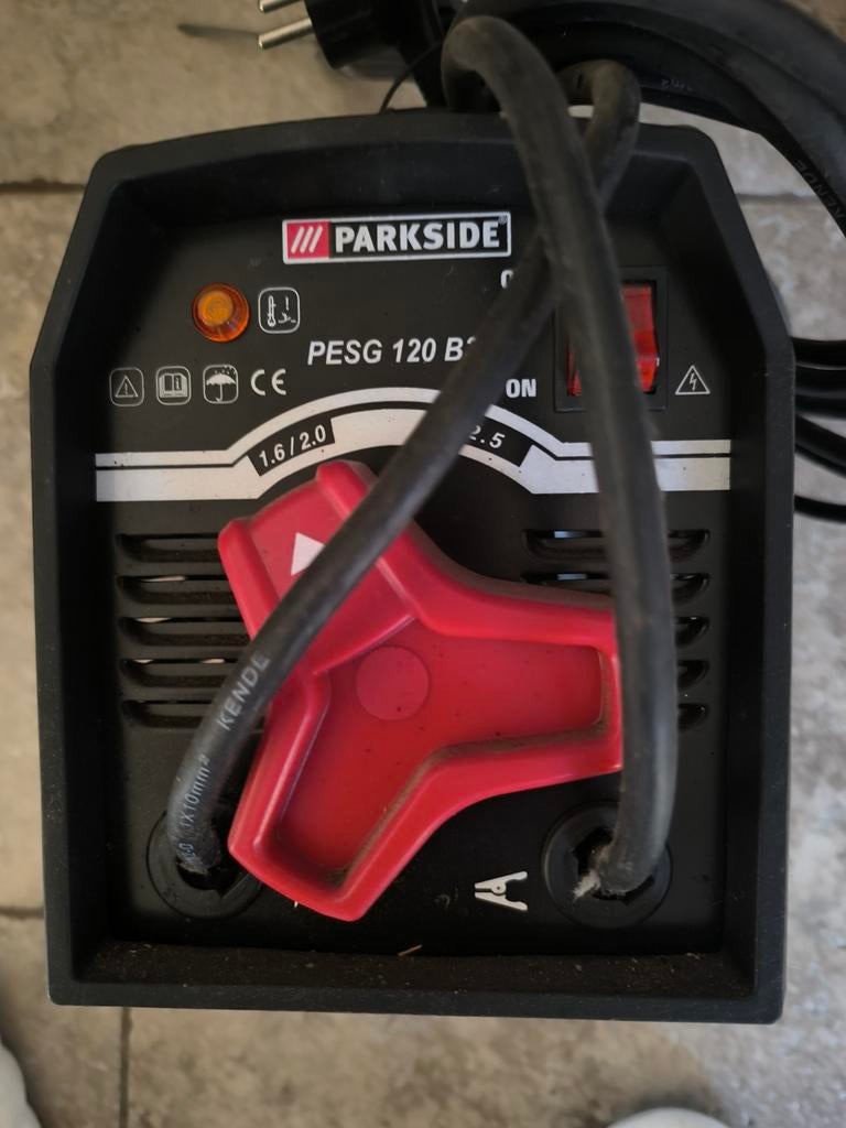 Lasapparaat parkside bijna niet gebruikt, Ophalen