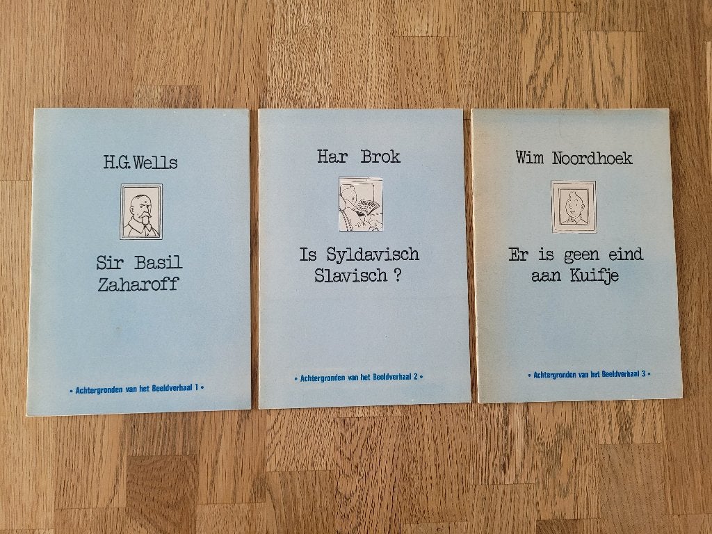 Kuifje Achtergronden van het beeldverhaal delen 1 - 2 - 3, Livres, BD, Plusieurs BD, Enlèvement ou Envoi, Comme neuf, Hergé