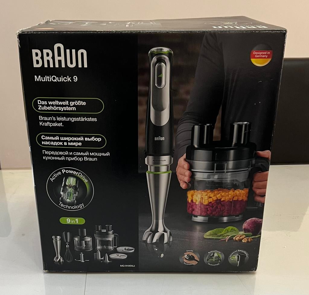 Braun MultiQuick 9 MQ 9195XLI, Electroménager, Mélangeurs, Enlèvement, Neuf, Mélangeur
