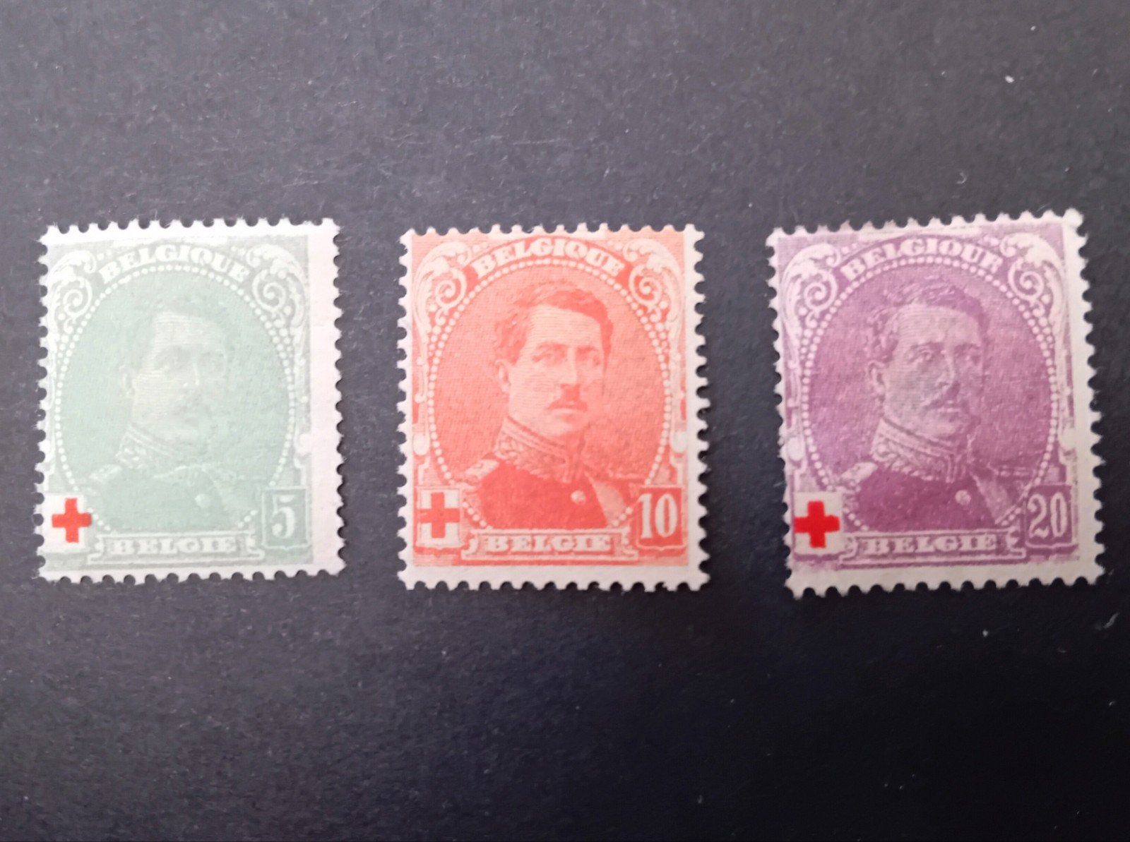 België postzegels nr 129/131* lot 18B, Ophalen of Verzenden, Postfris