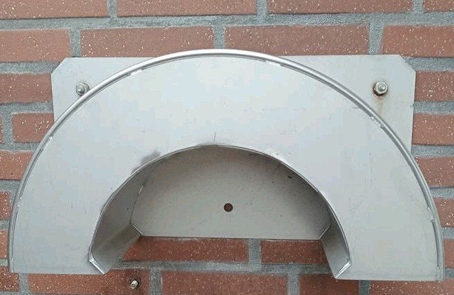 Vol RVS SLANGHASPEL RING ACHTER MOER IS GEEN RVS DAAROMROEST, Tuin en Terras, Tuinslangen, Ophalen, Zo goed als nieuw, Tuinslanghaspel