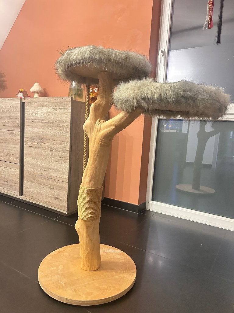 Krabpaal hout, Dieren en Toebehoren, Ophalen, Gebruikt, Krabpaal