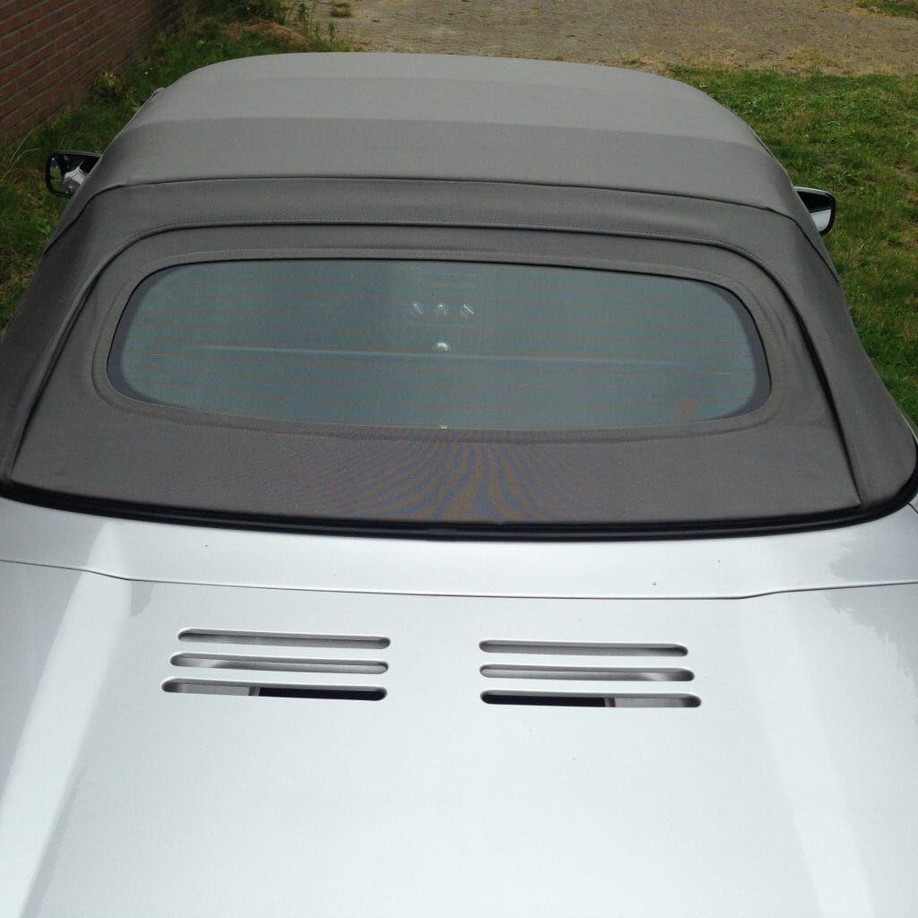 mg f mgf mg tf mgtf grijze softtop + glazenruit op frame, -, -, Nieuw, Ophalen of Verzenden