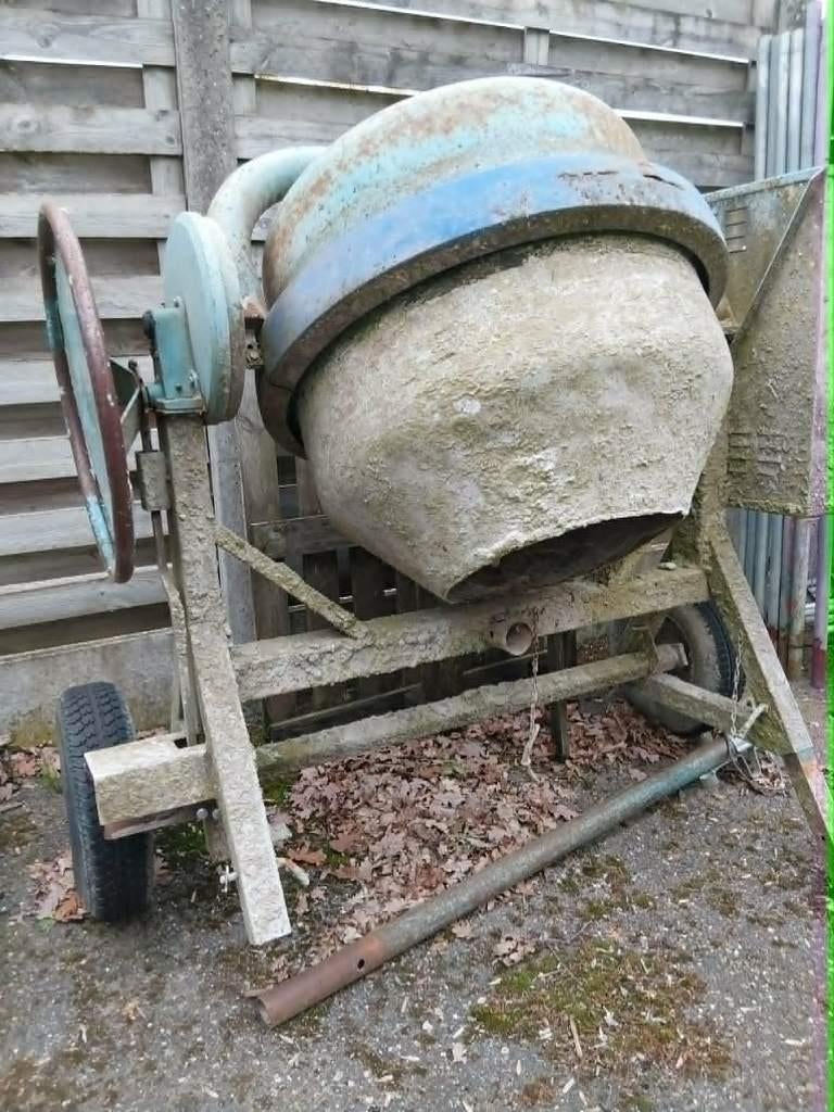 betonmolen, Doe-het-zelf en Bouw, Betonmolens, Ophalen, Gebruikt