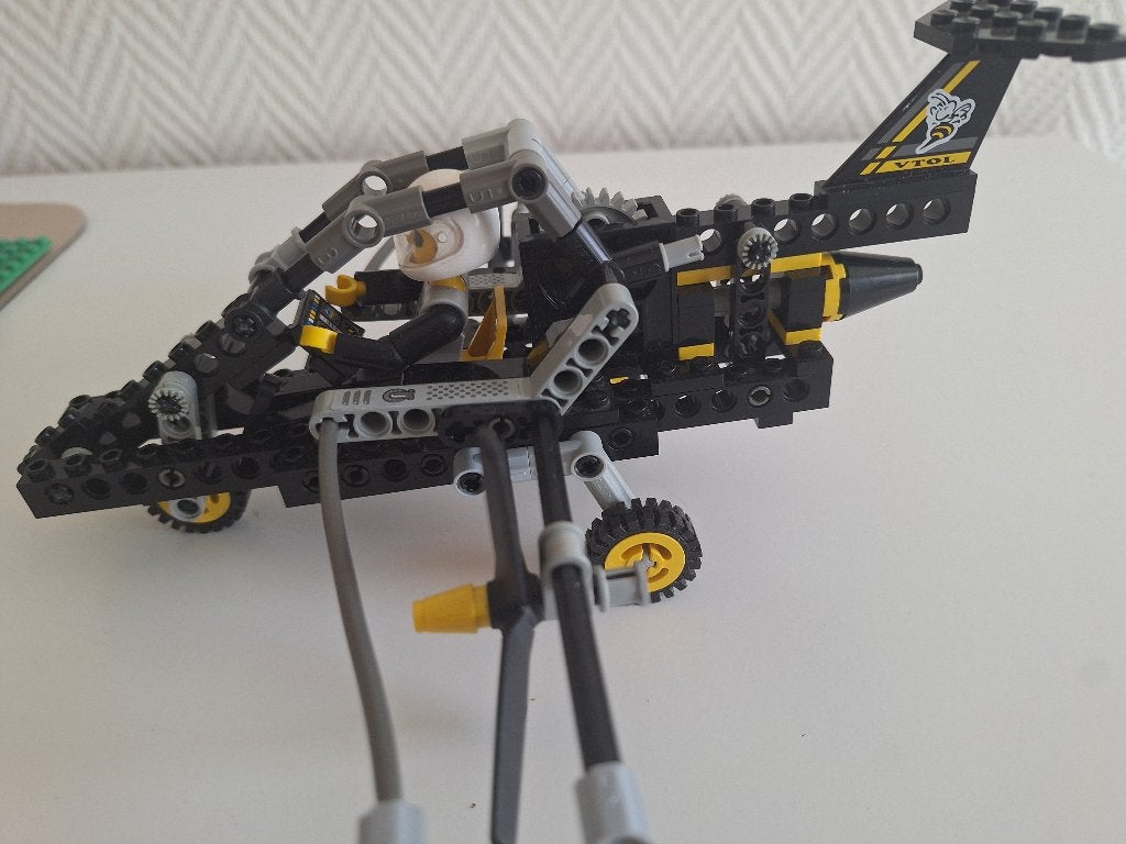 lego technic vliegtuig, Gebruikt, Lego, Ophalen of Verzenden, Technic