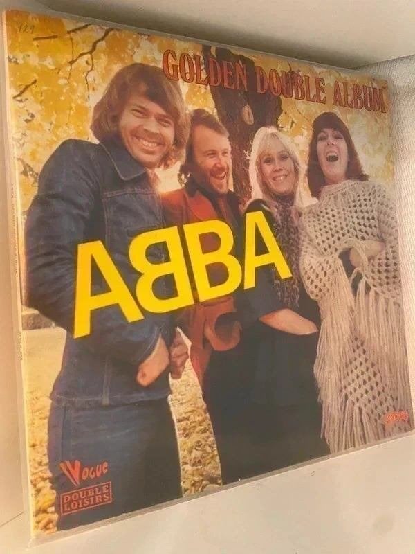 ABBA – Golden Double Album - France 1976, Cd's en Dvd's, Vinyl | Dance en House, LP, Complilatie, Gebruikt, Verzenden
