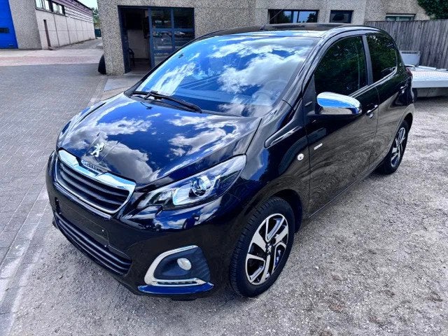 Peugeot 108 Elite (bj 2020), Auto's, Peugeot, Start-stop-systeem, 4 zetels, Stof, Gebruikt