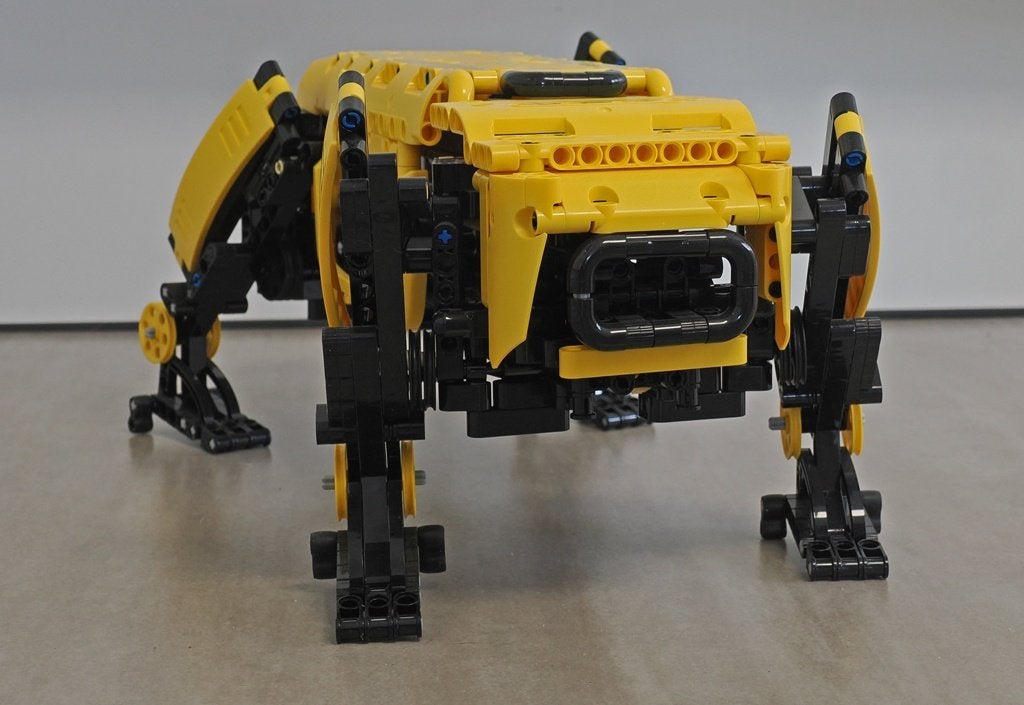 RC robothond van bouwblokjes, Ophalen of Verzenden, Zo goed als nieuw, Overige merken