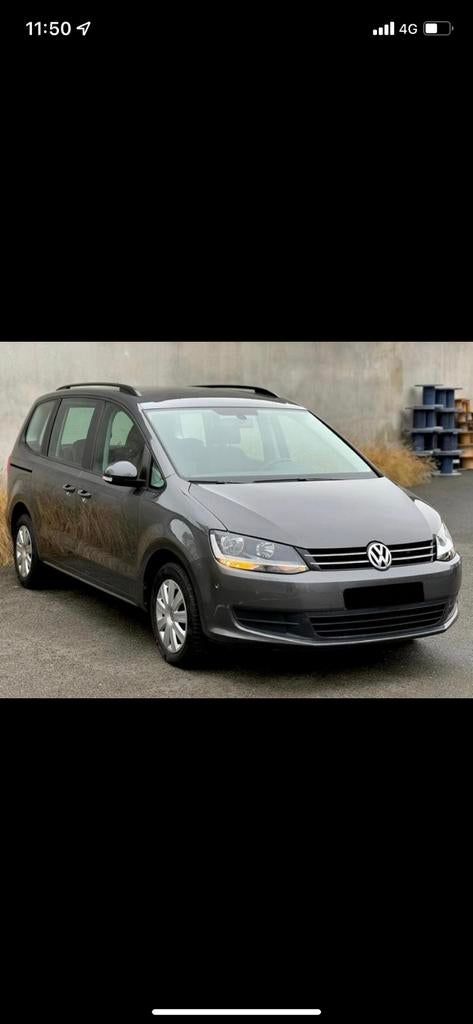 Volswagen sharan 90.000 km, Autos, Argent ou Gris, Achat, Noir, 5 portes