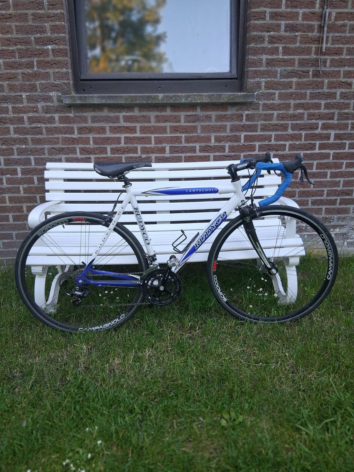 Koersfiets Campagnolo (Rijklaar), Fietsen en Brommers, Fietsen | Racefietsen, Ophalen, 28 inch, Aluminium, 49 tot 53 cm