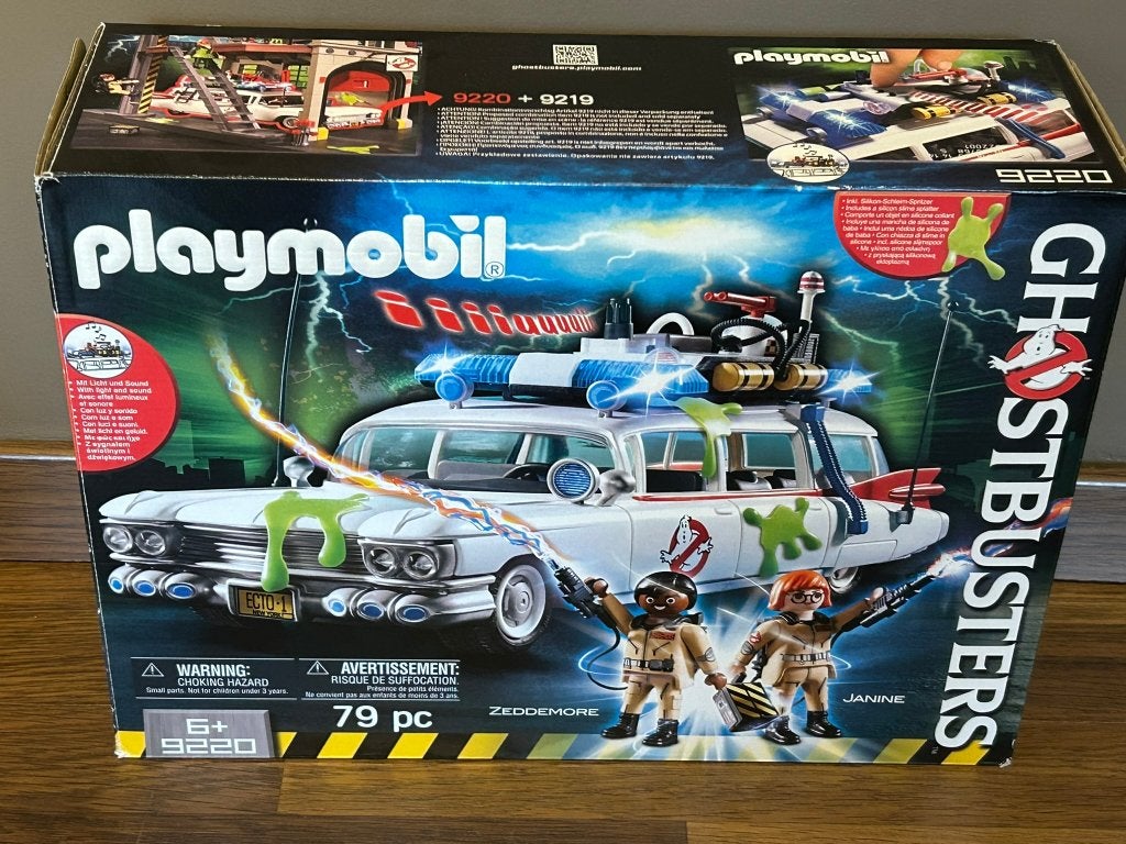 Playmobil Ghostbusters Ecto-1 Car 9220, Autres séries, Comme neuf, Véhicule, Kit complet