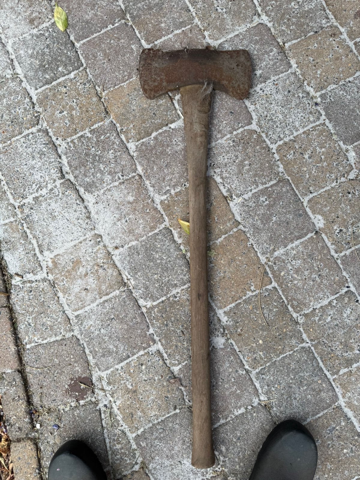 Bijl, Tuin en Terras, Hand-tuingereedschap, Ophalen of Verzenden, Gebruikt, Bijl