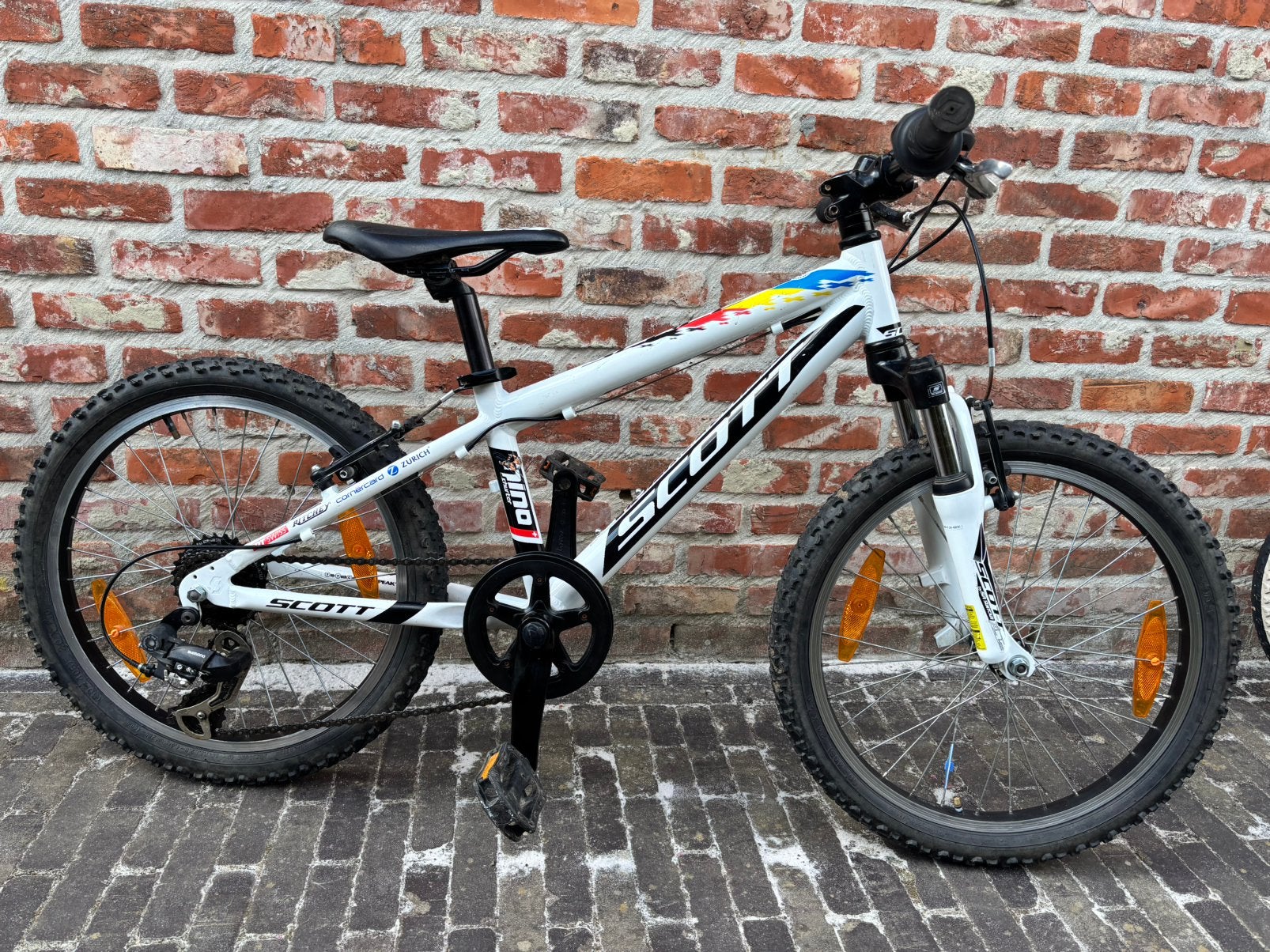 Scott 20" kinderfiets MTB – versnellingen & verende voorvork, Ophalen, Zo goed als nieuw