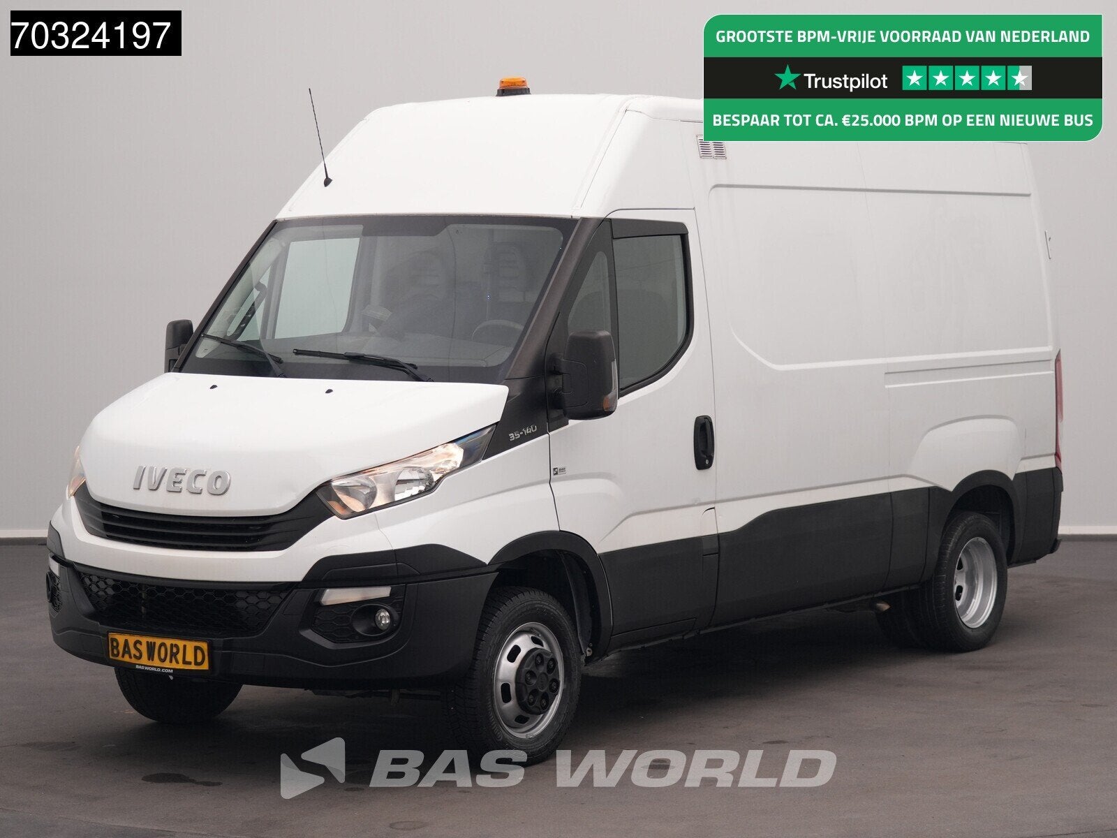 Iveco Daily 35C14 L2H2 Trekhaak Airco Cruise Camera Werkplaa, Achat, Euro 6, Entreprise, Boîte manuelle